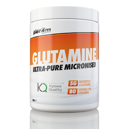 Per4m Glutamine 400g - No Flavour product packaging
