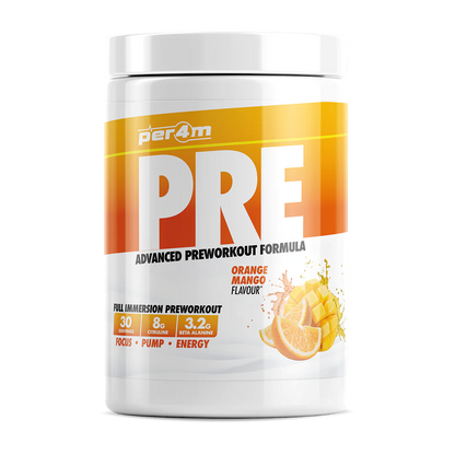 Per4m Pre 570g - Orange Mango product packaging