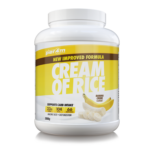 Per4m Cream of Rice 2kg - Banana Cream product packaging
