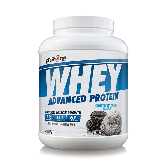 Per4m Advanced Whey Protein 2.01kg - Cherry Bakewell product packaging