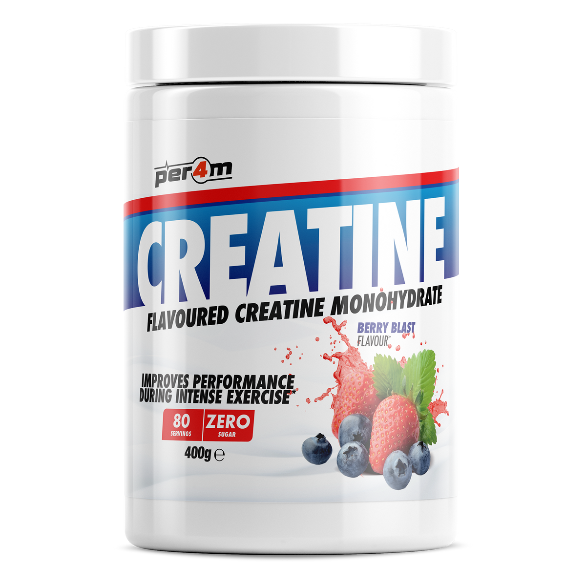 Per4m Creatine 400g — Berry Blast — product front