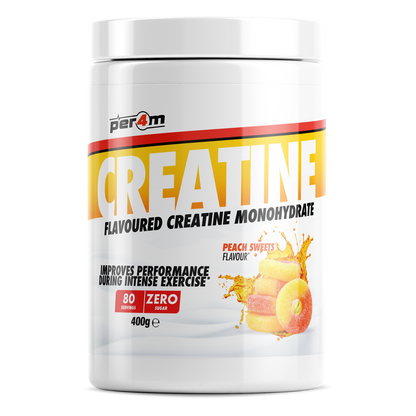 Per4m Creatine 400g — Peach Sweets — product front