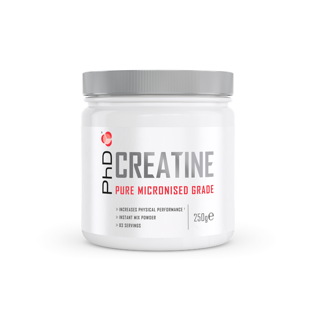 PhD Nutrition Micronised Creatine 250g packshot