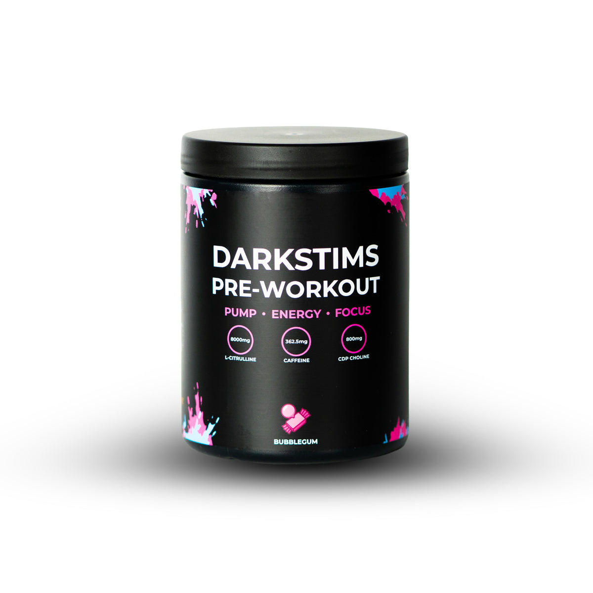 Darkstims Pre V4 500g Bubblegum packshot