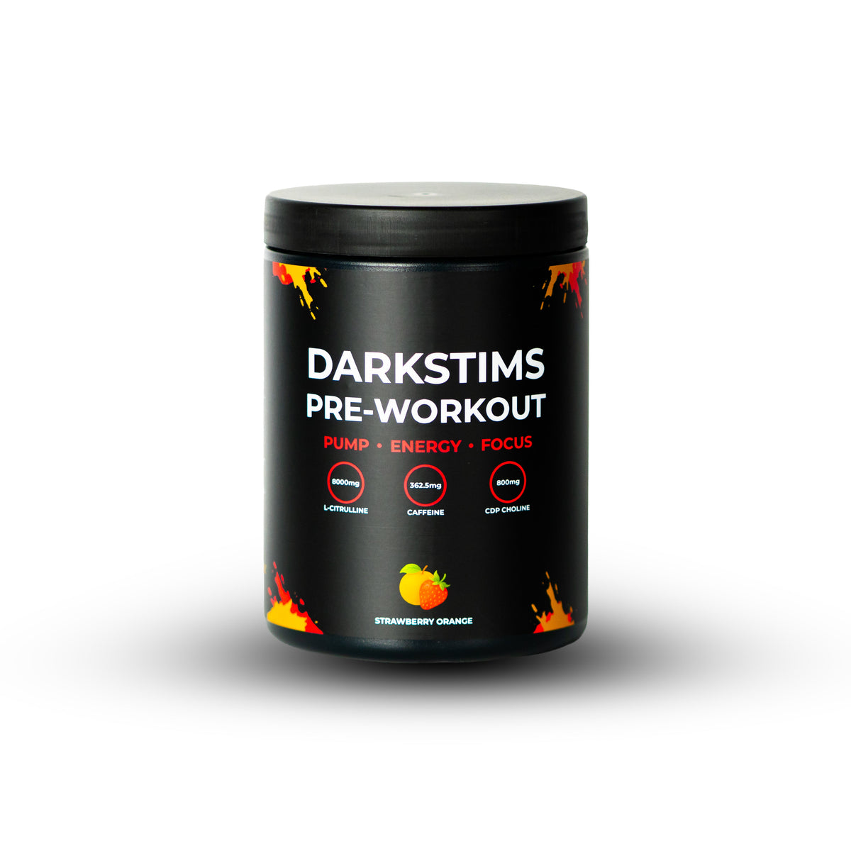Darkstims Pre V4 500g Strawberry Orange packshot