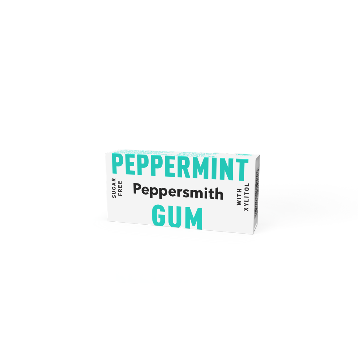 Peppersmith Chewing Gum 12x15g - Peppermint product packaging