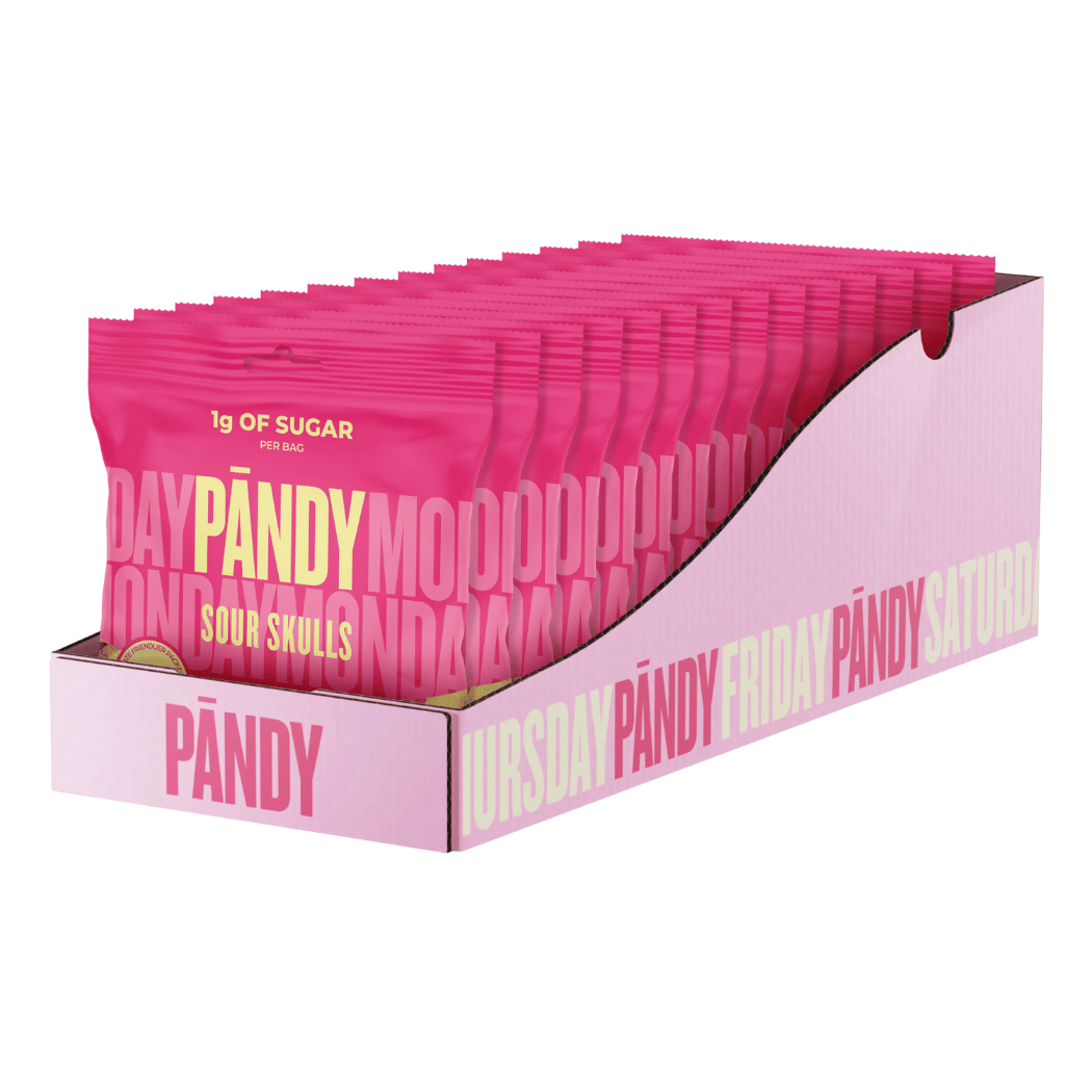 PANDY Candy 14x50g Sour Skulls packshot