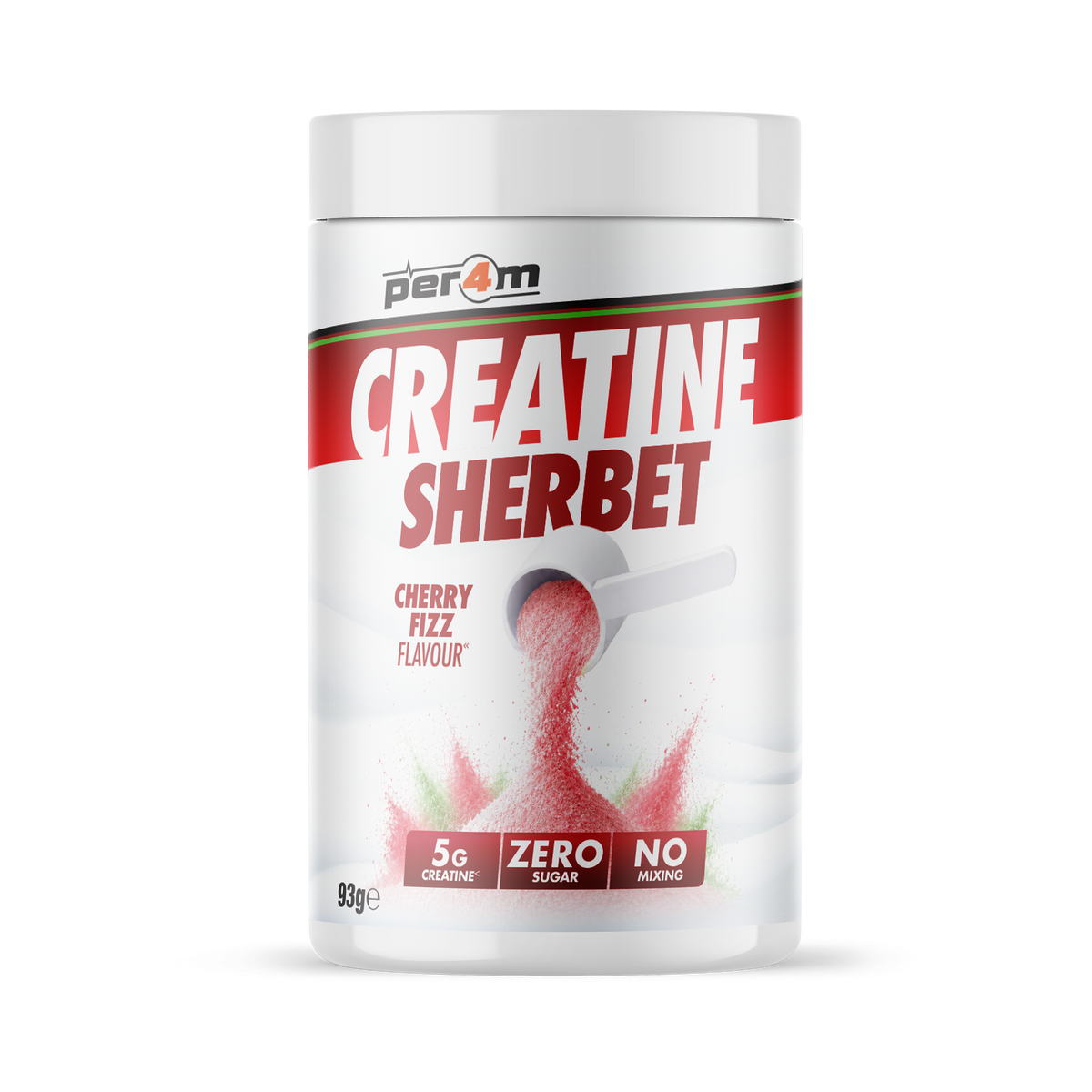 Per4m Per4m Creatine Sherbet 93g Cherry Fizz