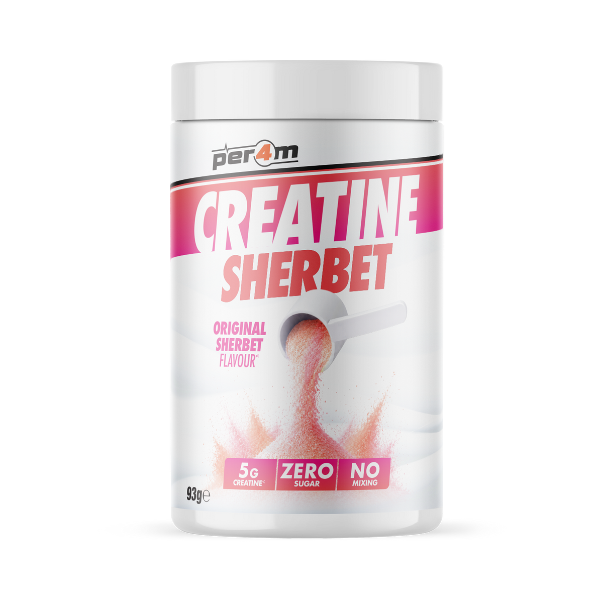 Per4m Creatine Sherbet 93g Original packshot
