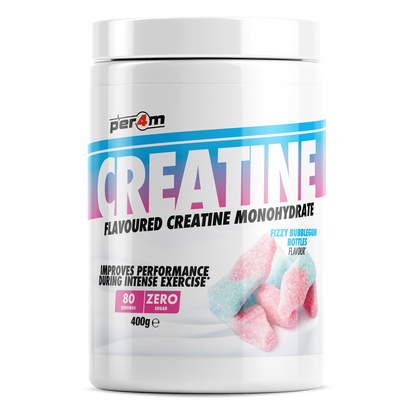Per4m Creatine 400g — Fizzy Bubblegum Bottles