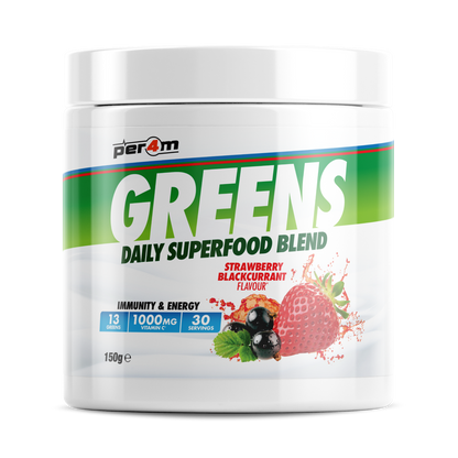Per4m Greens 144g - Strawberry Blackcurrant