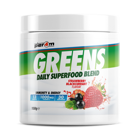 Per4m Greens 144g - Strawberry Blackcurrant