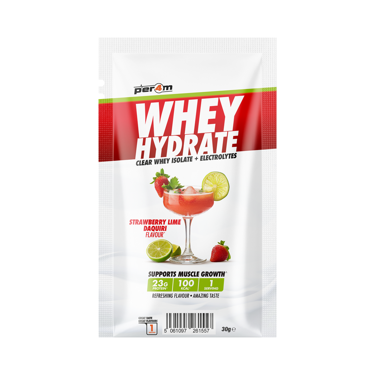 Per4m Per4m Whey Hydrate 30g Strawberry Lime Daquari
