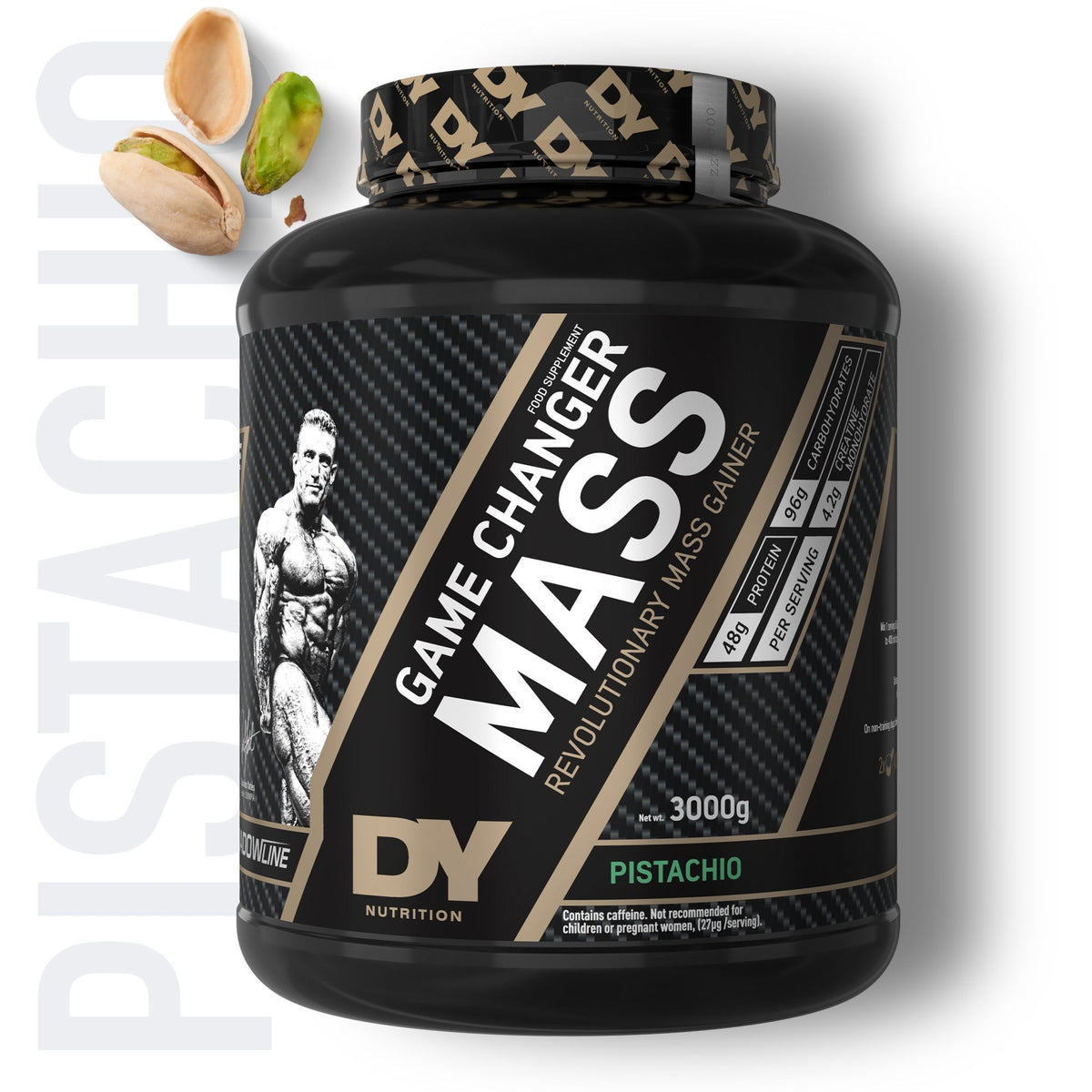 DY Nutrition Game Changer Mass Gainer 3kg — Pistachio