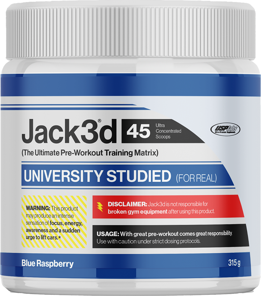 USP Labs Jack3d Advanced 315g Blue Raspberry
