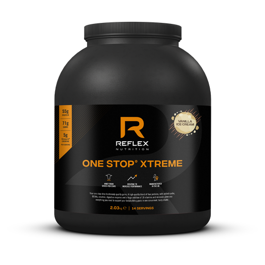 Reflex Nutrition One Stop Xtreme 2.03kg Vanilla Ice Cream packshot