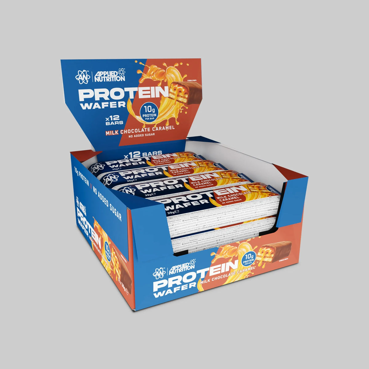 Applied Nutrition Protein Wafer 12x39g Chocolate Caramel packshot
