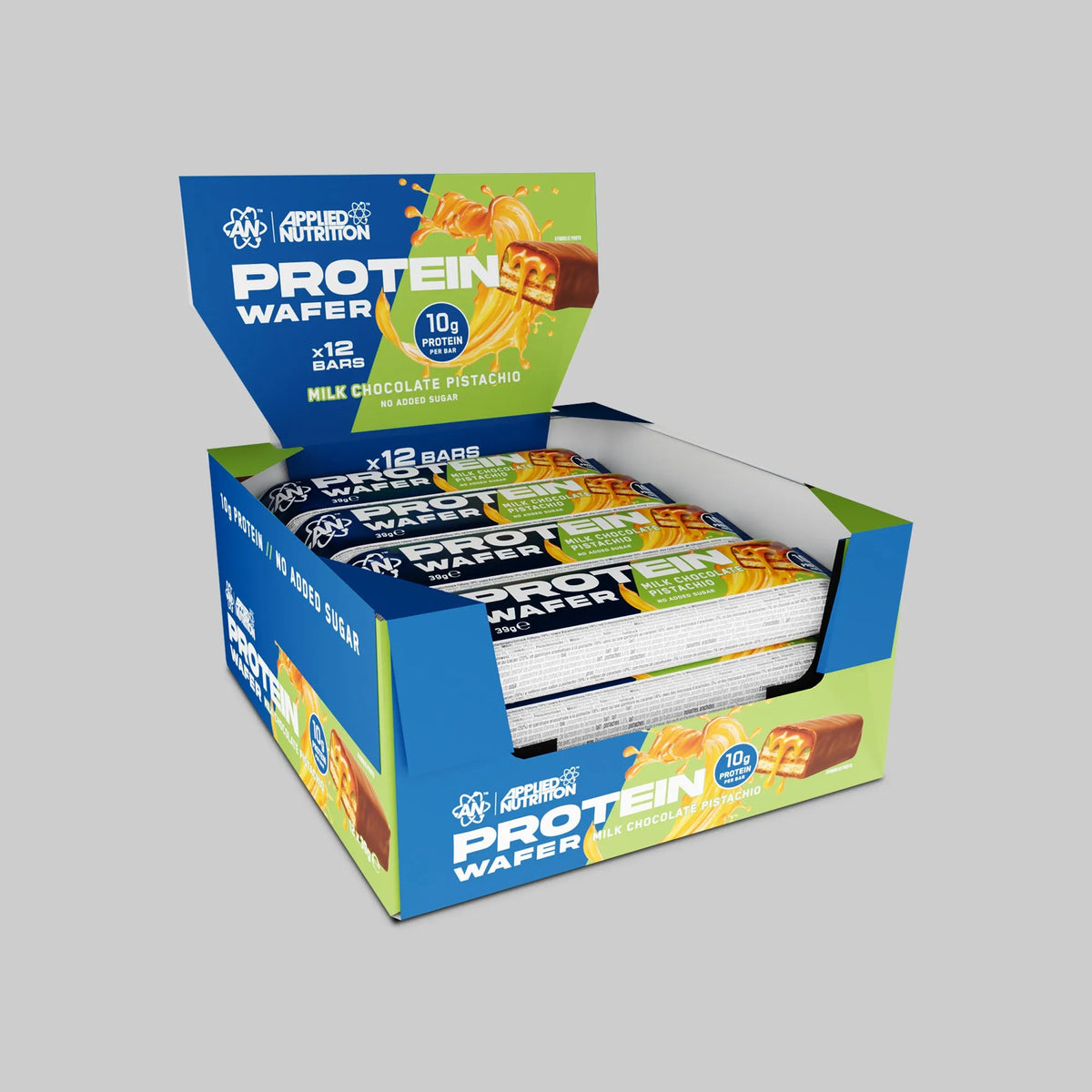 Applied Nutrition Protein Wafer 12x39g Chocolate Pistachio packshot
