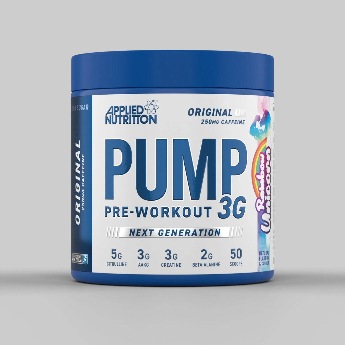 Applied Nutrition Pump 3g 375g - Rainbow Unicorn product packaging