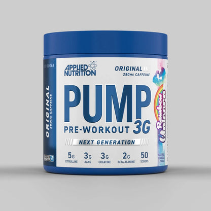 Applied Nutrition Pump 3g 375g - Rainbow Unicorn product packaging