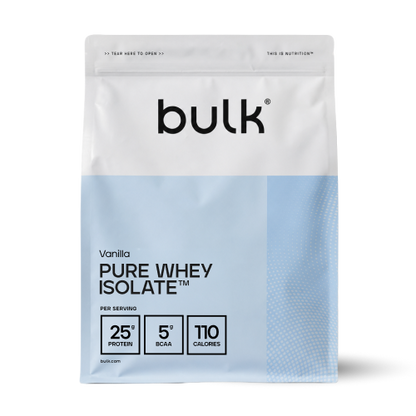 Bulk Pure Whey Isolate 900g Vanilla packshot