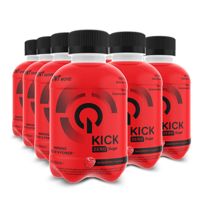 QNT Kick Drink 12x250ml - Lemon Lime product packaging