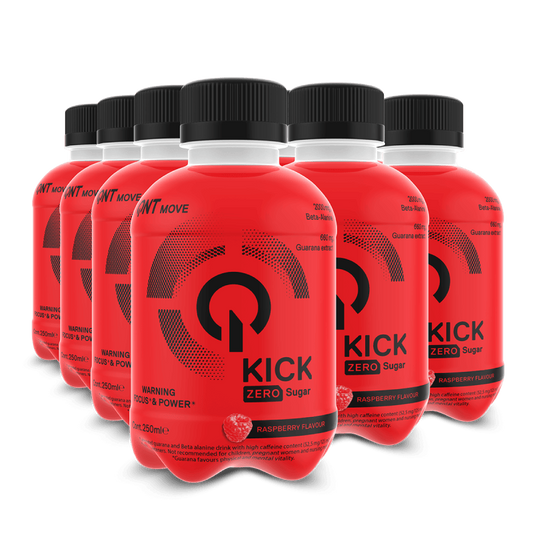 QNT Kick Drink 12x250ml - Lemon Lime product packaging