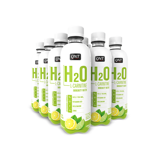 QNT Immunity Water H20 12x500ml - Lemon Lime product packaging