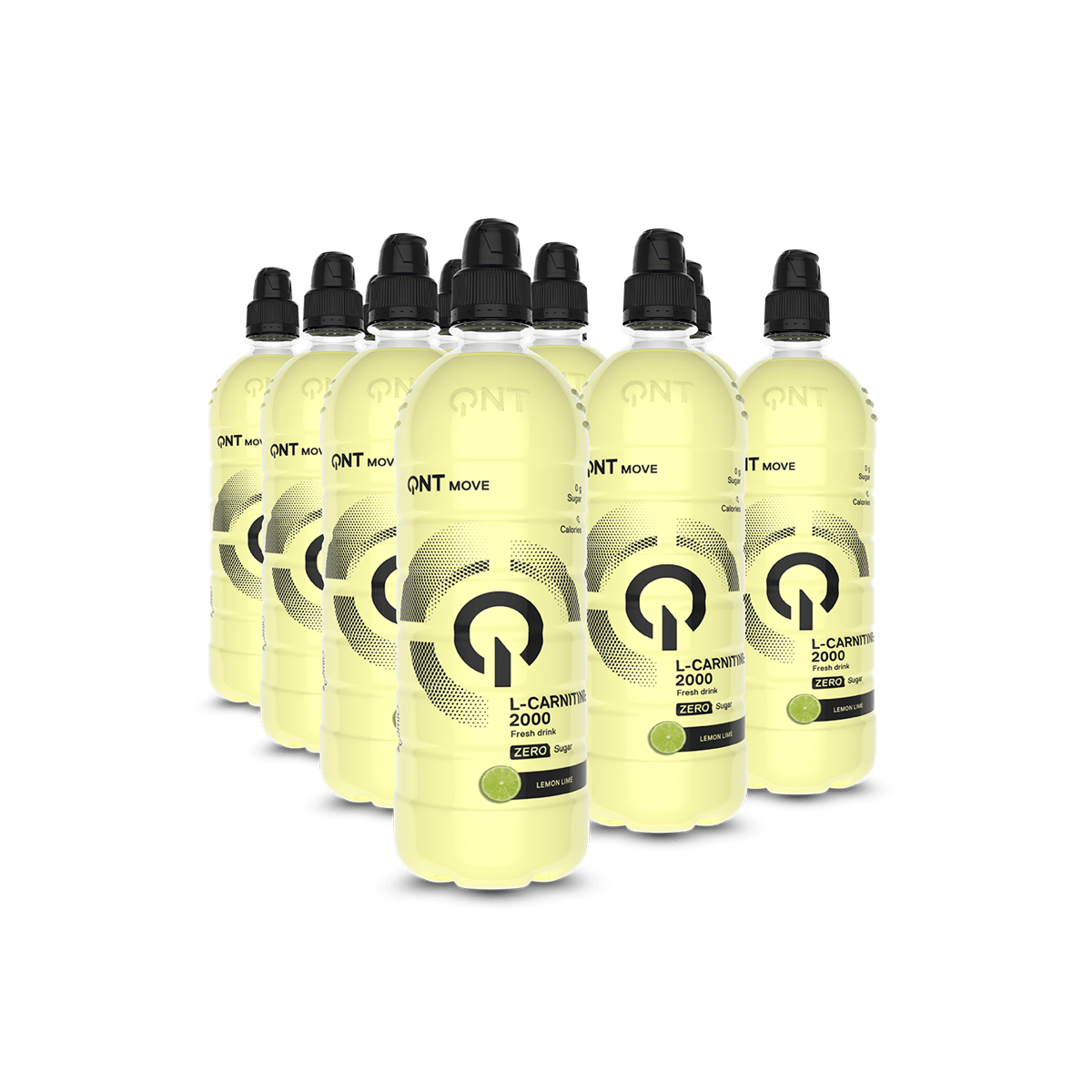 QNT L-Carnitine 2000mg 12x700ml - Orange product packaging