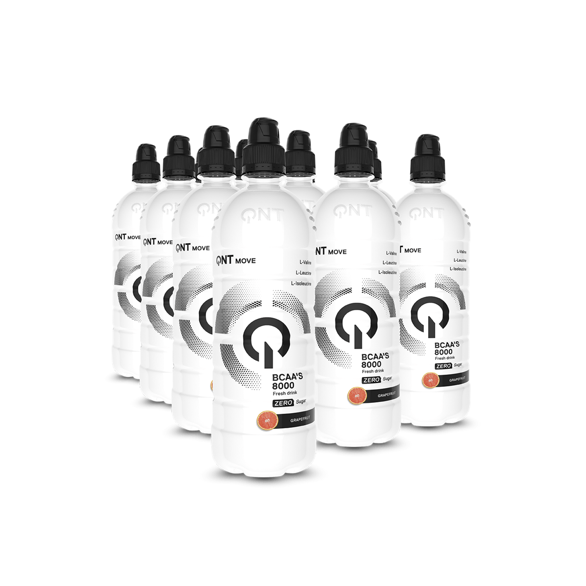 QNT BCAA 8000mg 12x700ml - White Grapefruit product packaging