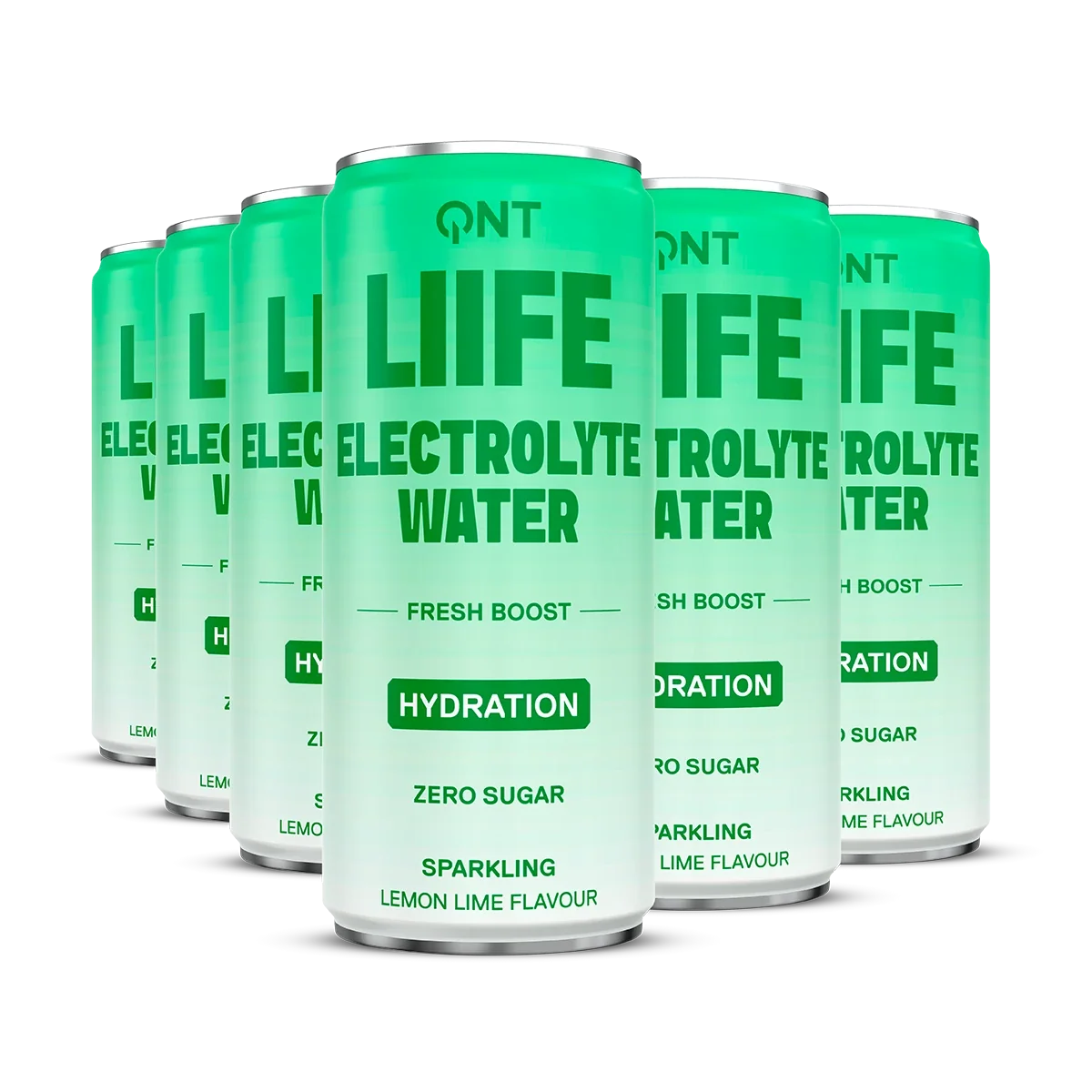 QNT Electrolyte Water 12x330ml Lemon Lime