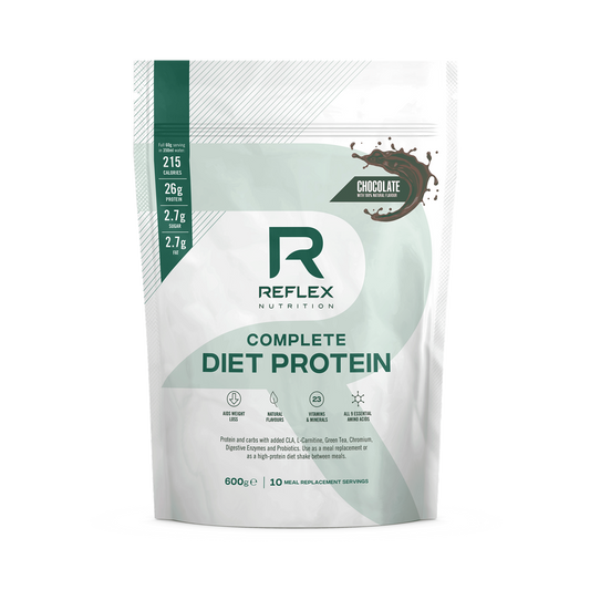 Reflex Nutrition Complete Diet Protein 600g - Chocolate product packaging