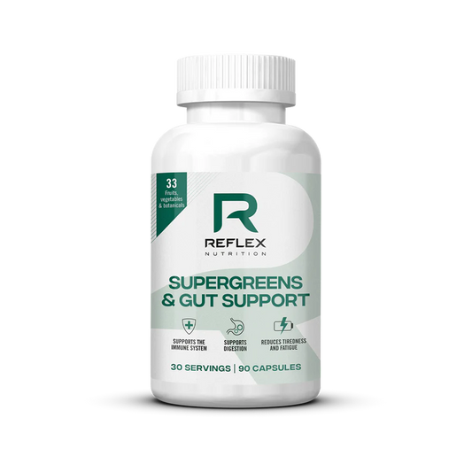 Reflex Nutrition Supergreens & Gut Support 90 Veg Caps — REF150