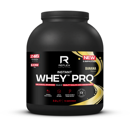 Reflex Nutrition Instant Whey Pro 2.2kg - Banana product packaging