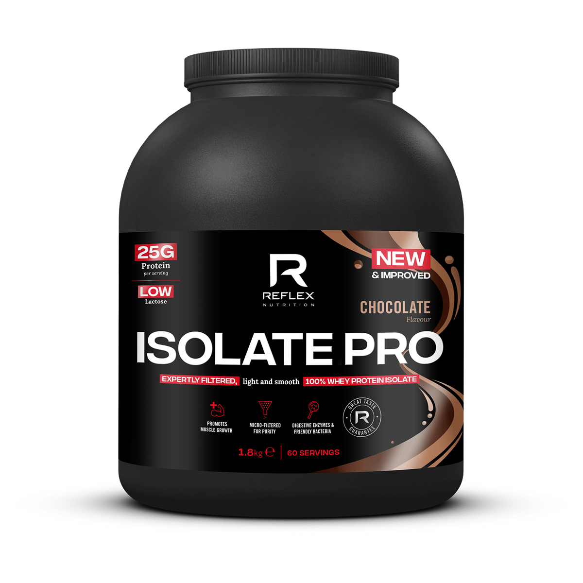 Reflex Nutrition Isolate Pro 1.8kg - Chocolate product packaging