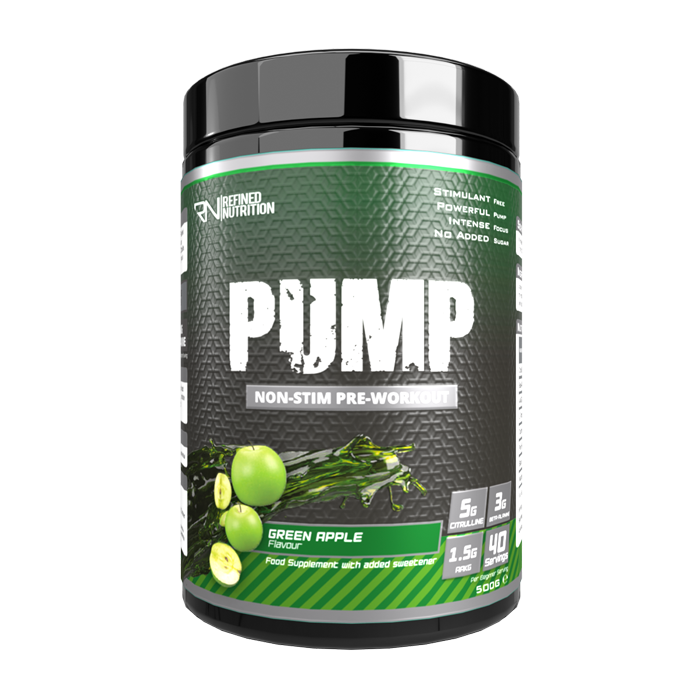 Refined Nutrition PUMP 500g - Green Apple