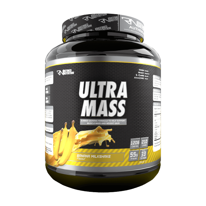 Refined Nutrition Ultra Mass 2kg — Banana Milkshake