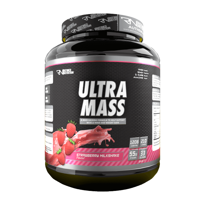 Refined Nutrition Ultra Mass 2kg — Strawberry Milkshake