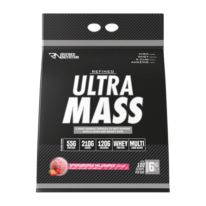 Refined Nutrition Ultra Mass 6kg — Strawberry Milkshake