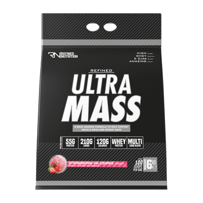 Refined Nutrition Ultra Mass 6kg — Strawberry Milkshake