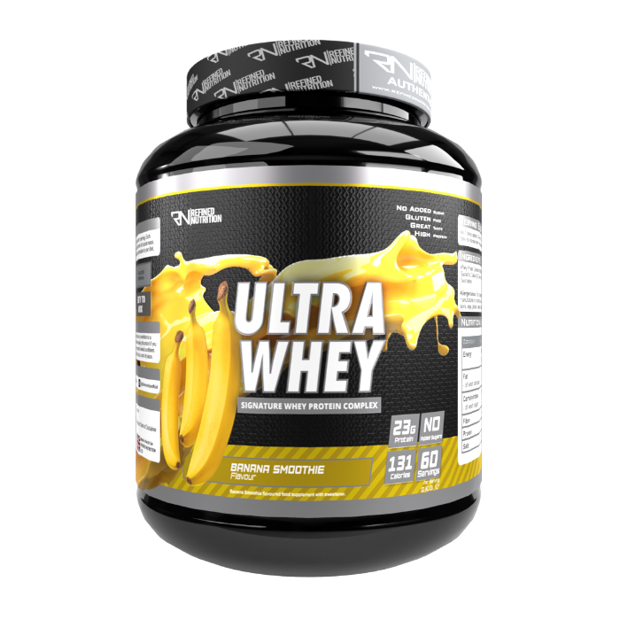 Refined Nutrition Ultra Whey 2kg — Banana Smoothie