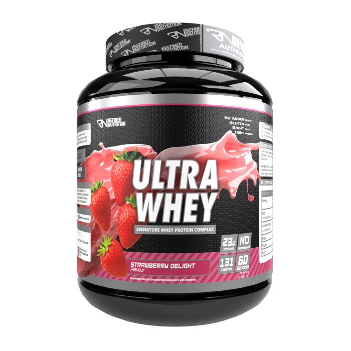 Refined Nutrition Ultra Whey 2kg — Strawberry Delight