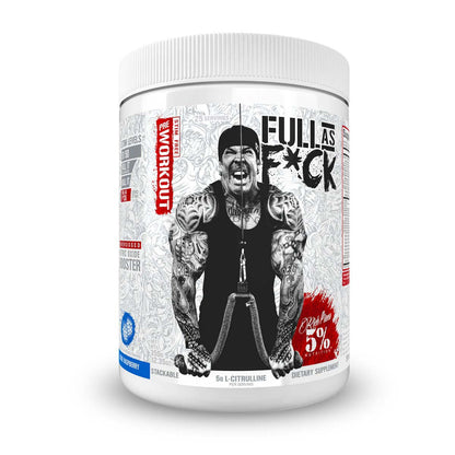 Rich Piana 5% Nutrition FULL AS F*CK Legendary Series 372g Blue Lemonade