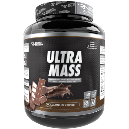 Refined Nutrition Ultra Mass 2kg - Chocolate Milkshake product packaging