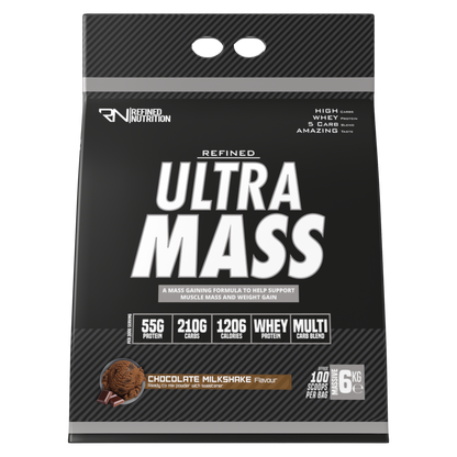 Refined Nutrition Ultra Mass 6kg - Chocolate Milkshake product packaging