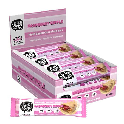 YuBi Bar Protein Bar 12x35g — Raspberry Ripple