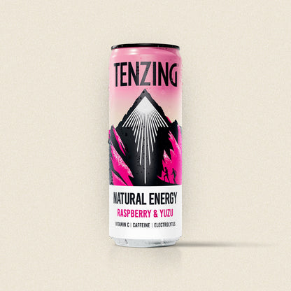 TENZING Natural Energy 12x250ml - Raspberry & Yuzu