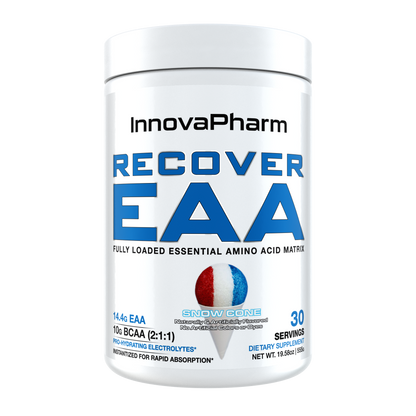 Innovapharm Recover EAA 555g - Snowcone product packaging