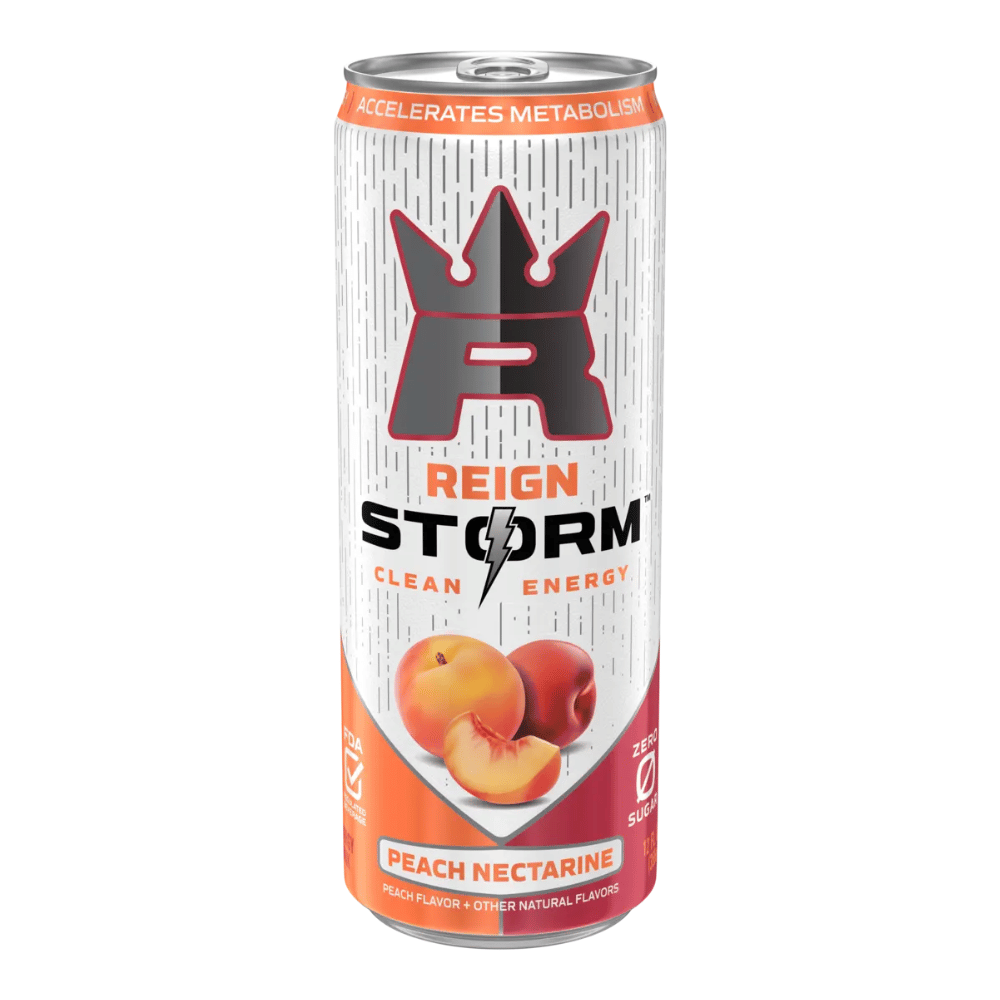 REIGN Storm 12x355ml - Peach Nectarine