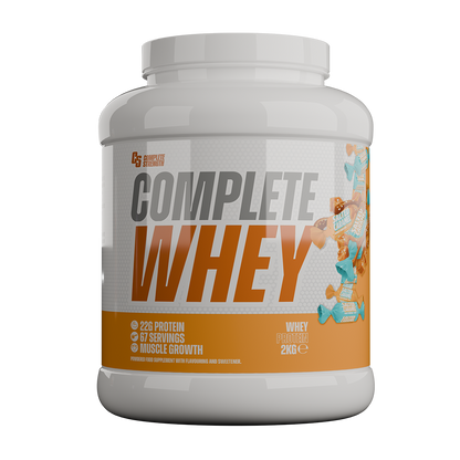 Complete Strength Whey Concentrate 2kg Salted Caramel packshot